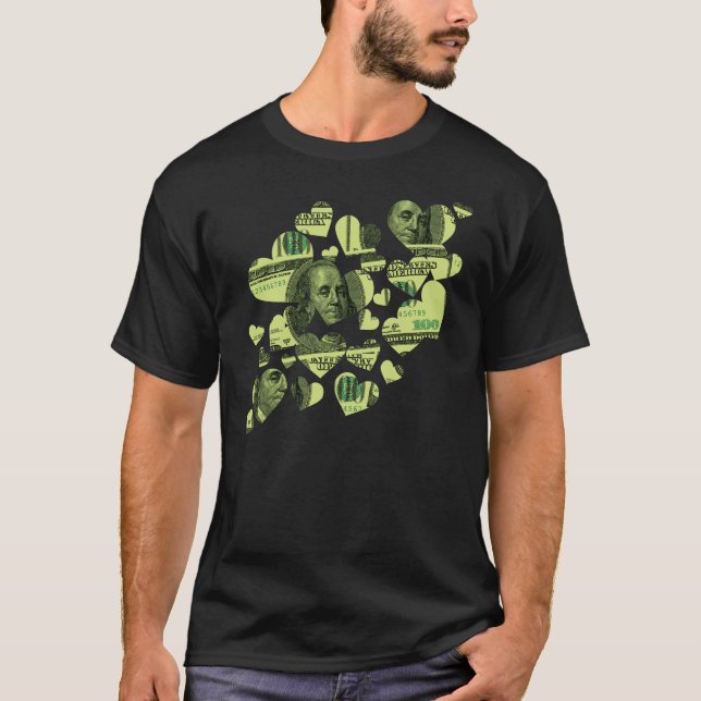 Camiseta Money Hearts (Frente)