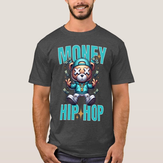 Camiseta Money HipHop boy (Frente)