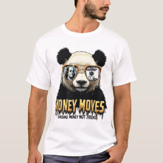 Camiseta Money Moves Panda Shades