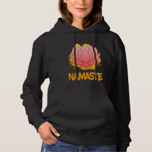 Camiseta Monge Buda Namaste Rezando Flor de Lótus B