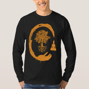 Camiseta Monge Buda Namaste Rezando Rezar Sorriso Feliz Rir