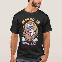 Camiseta Mongo Está Horrorizado - Princesa Donut Montando M