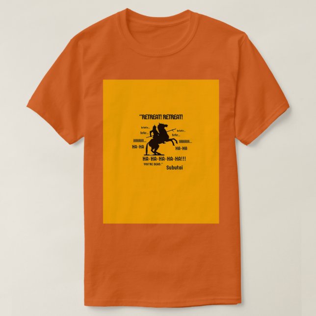 Camiseta Mongol Empire Subutai Graphic 1 (Frente do Design)