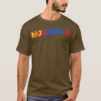 Camiseta Mongólia Estilo Vintage retro souvenir 2