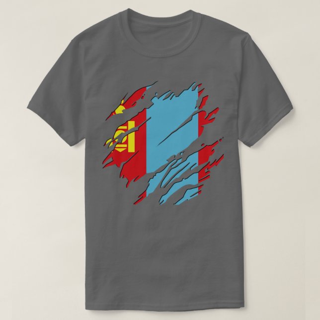 Camiseta Mongólia Sempre (Frente do Design)
