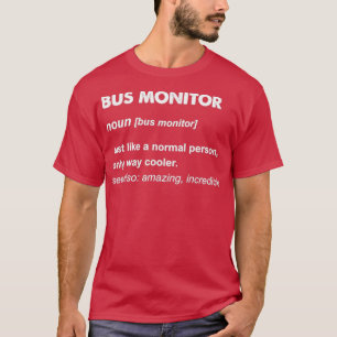 Camiseta Monitor de barramento