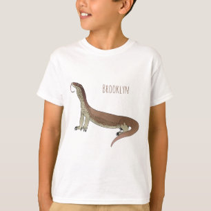 Camiseta Monitor de desenho de lagarto