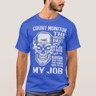 Camiseta Monitor de Tribunal