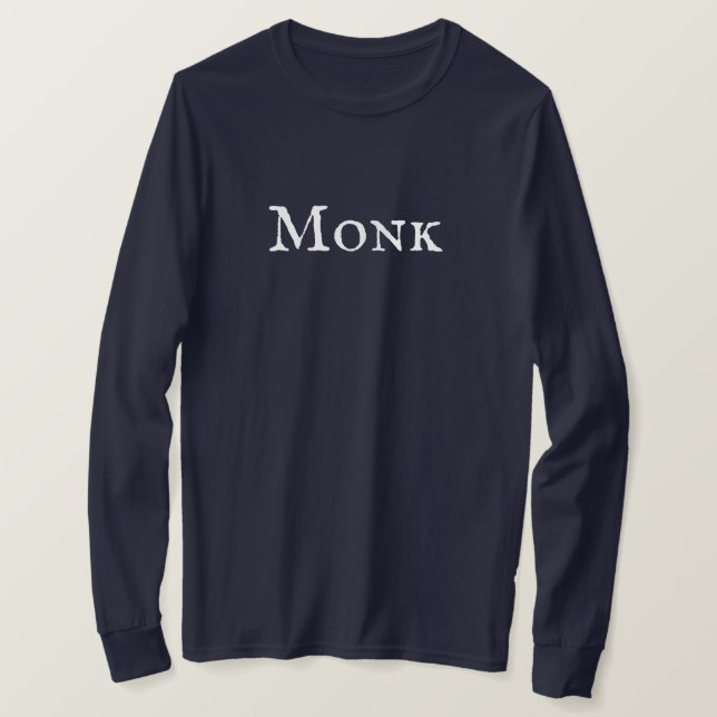 Camiseta "Monk" Masculina (Frente do Design)