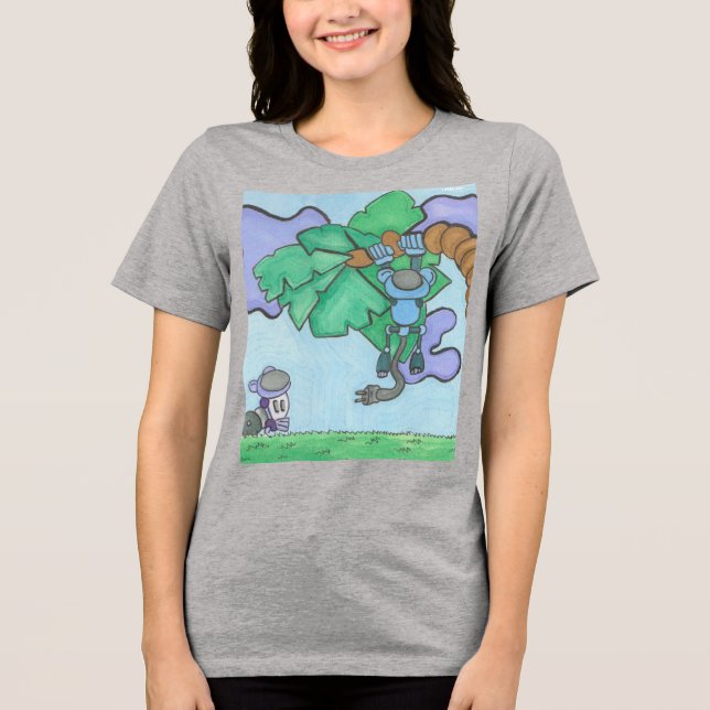Camiseta Monkeing Around Tshirt (Frente)