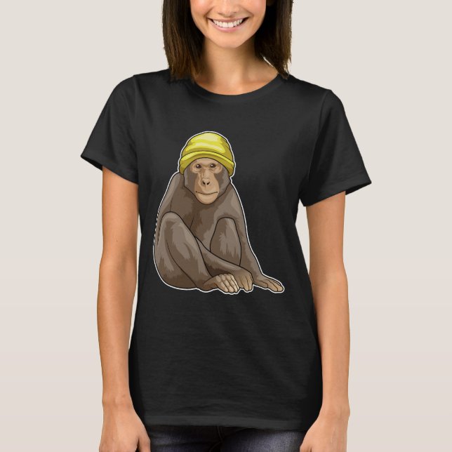Camiseta Monkey Beanie (Frente)