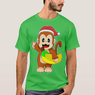 Camiseta Monkey Christmas Banana