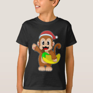 Camiseta Monkey Christmas Banana