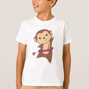 Camiseta Monkey Hullern Funny Dancing Sport Huller Tires