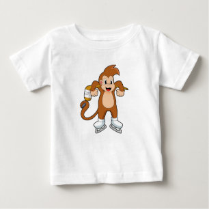 Camiseta Monkey Ice Hóquei no Gelo
