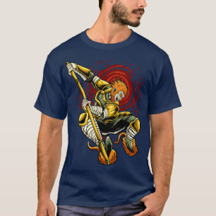 Camiseta Monkey King Sun Wukong TShirtmonkey king sun wukon