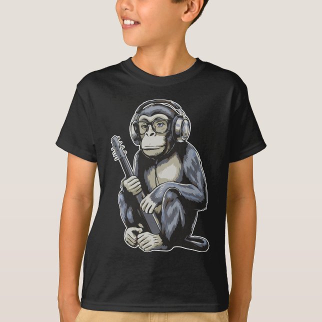 Camiseta Monkey Music Maestro (Frente)