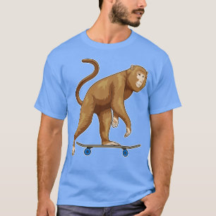 Camiseta Monkey Skater Skateboard