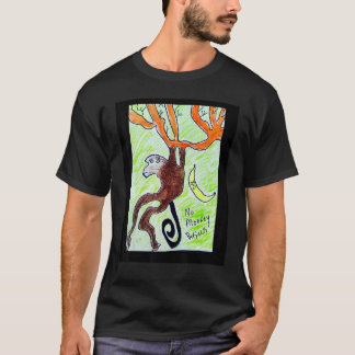 Camiseta Monkey swinging branches cool design