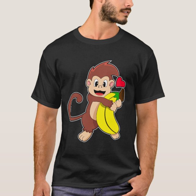 Camiseta Monkey with Banana (Frente)