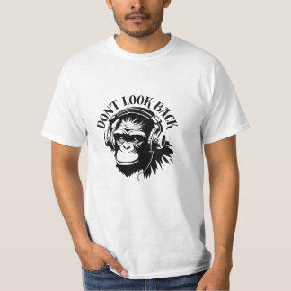 Camiseta Monkey With Headphones – Focus Tee