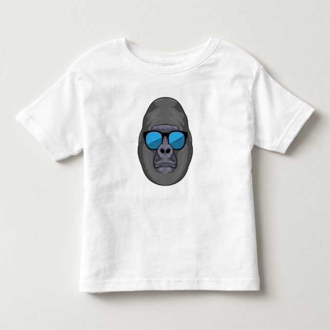 Camiseta Monkey with Sunglasses (Frente)