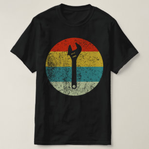Camiseta Monkey WRENCH retro vintage silhueta 70s