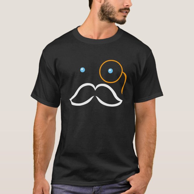 Camiseta Monocórdio e bigode (Frente)