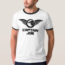 Camiseta Monocromática do Capitão Joe Men