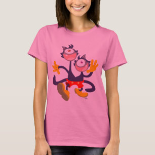 Camiseta Monocular de Mulheres em Tandem Walk