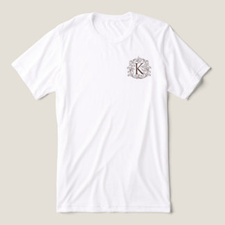 Camiseta Monogram K White