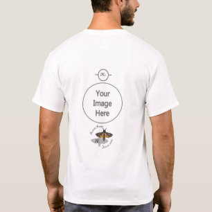 Camiseta Monograma da Cabeça de Falcão da Morte