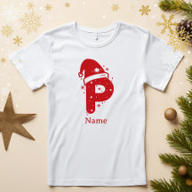Monograma de Natal com Nome Personalizado e Cor Ed