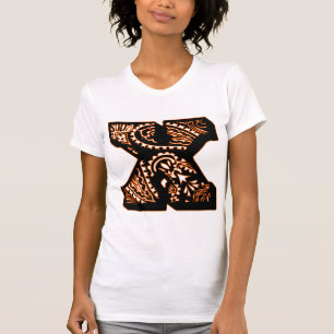 Camiseta Monograma de Paisley - X