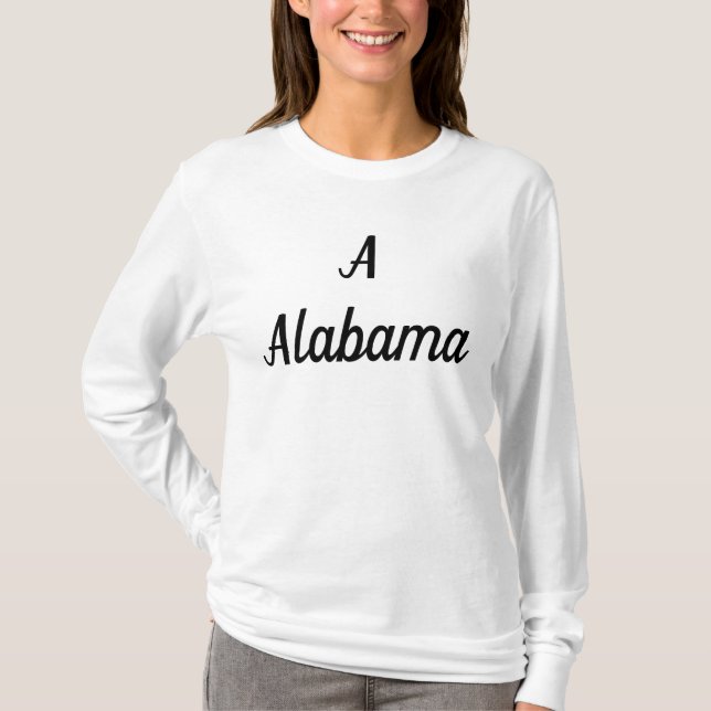 Camiseta Monograma do Alabama (Frente)