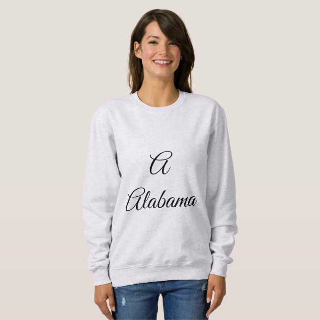 Camiseta Monograma do Alabama (Frente Completa)