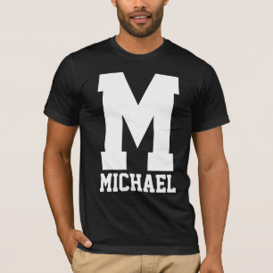 Camiseta Monograma do Letterman do time do colégio