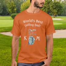 Monograma do Melhor Pai de Golfe do Mundo Personal