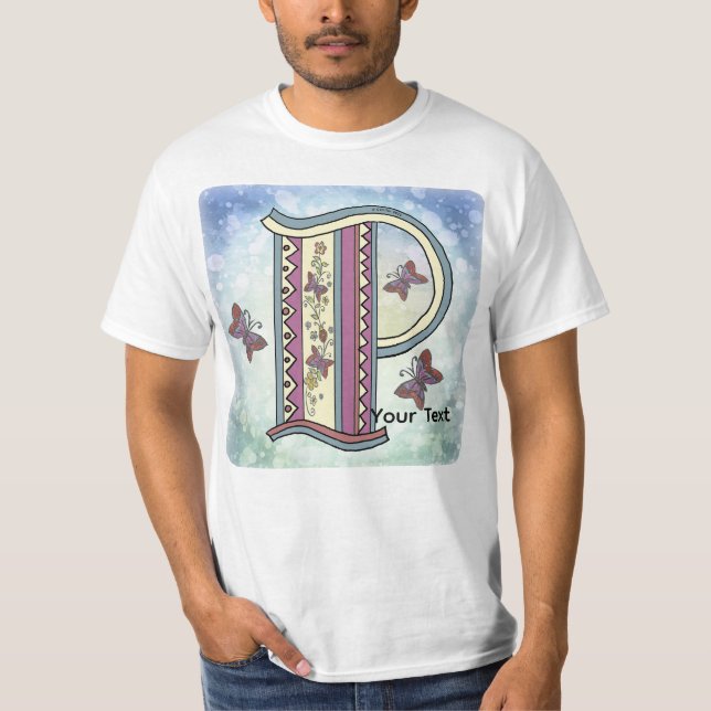 Camiseta Monograma Floral P (Frente)