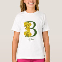 Monograma Inicial de Narciso Personalizado B