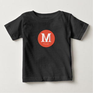 Camiseta Monograma mínimo sunset
