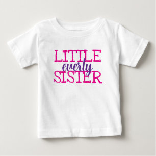 Camiseta Monograma Personalizada Meninas Irmãs Combinando