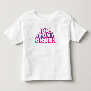 Camiseta Monograma Personalizada Meninas Irmãs Combinando
