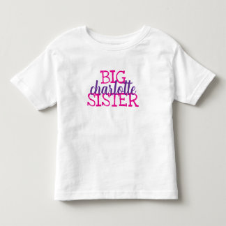 Camiseta Monograma Personalizada Meninas Irmãs Combinando