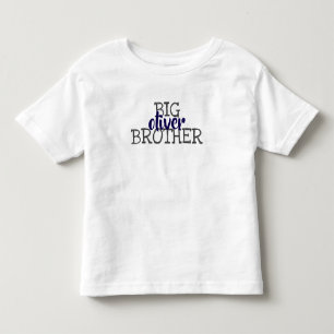 Camiseta Monograma Personalizada para Meninos Irmãos Corres