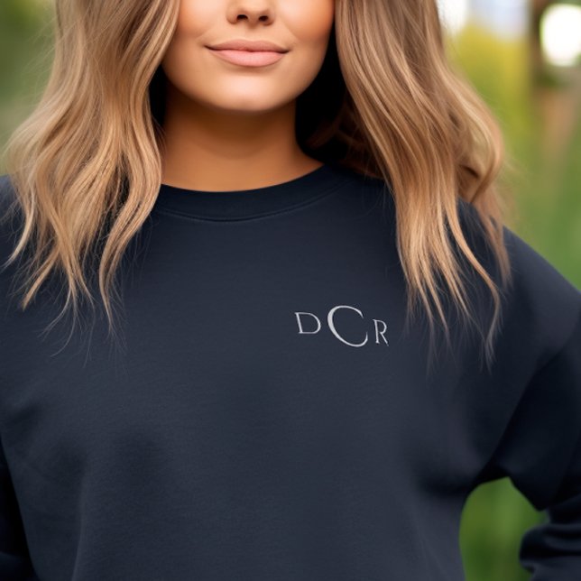 Camiseta Monograma Personalizado (Personalized Monogrammed Sweatshirt)