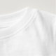 Camiseta Monograma Simples e Mínimo de Nome Rosa Escamudo E (Detalhe - Pescoço (em branco))