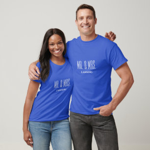 Camiseta Monograma Sr & Sra. Shirt