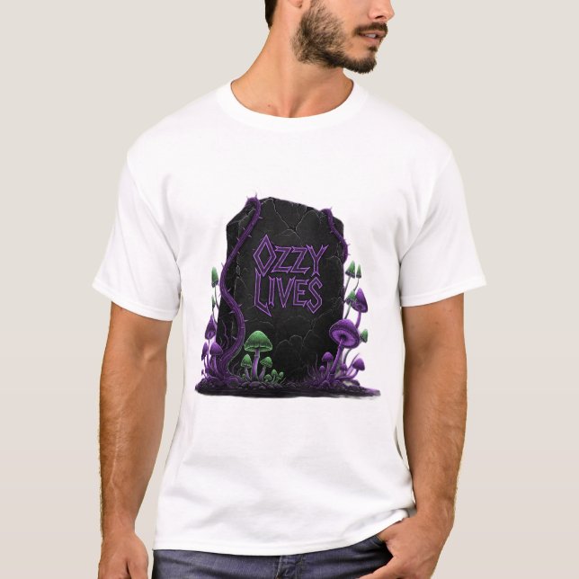 Camiseta Monolithic Slab: Ozzy Lives (Frente)