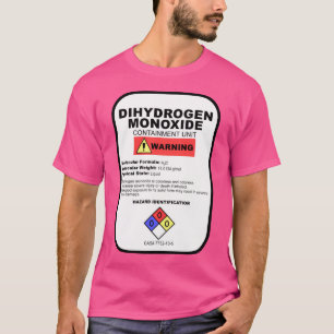 Camiseta Monóxido de Dihidrogênio